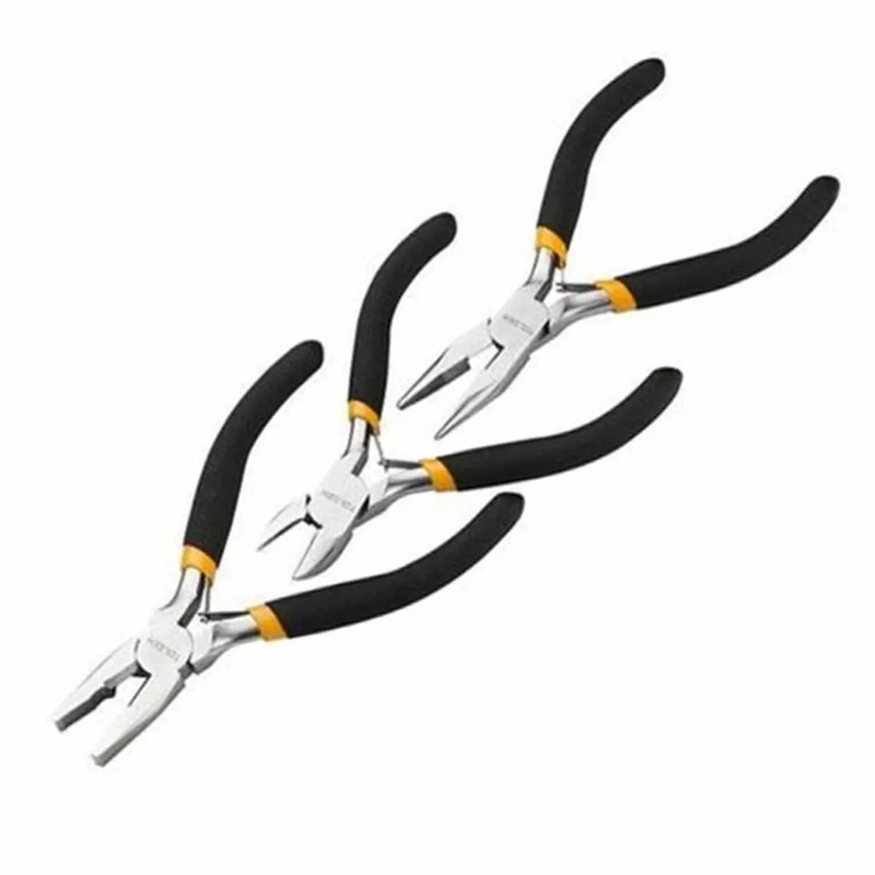 SET DE 3 MINI ALICATES 4,5"