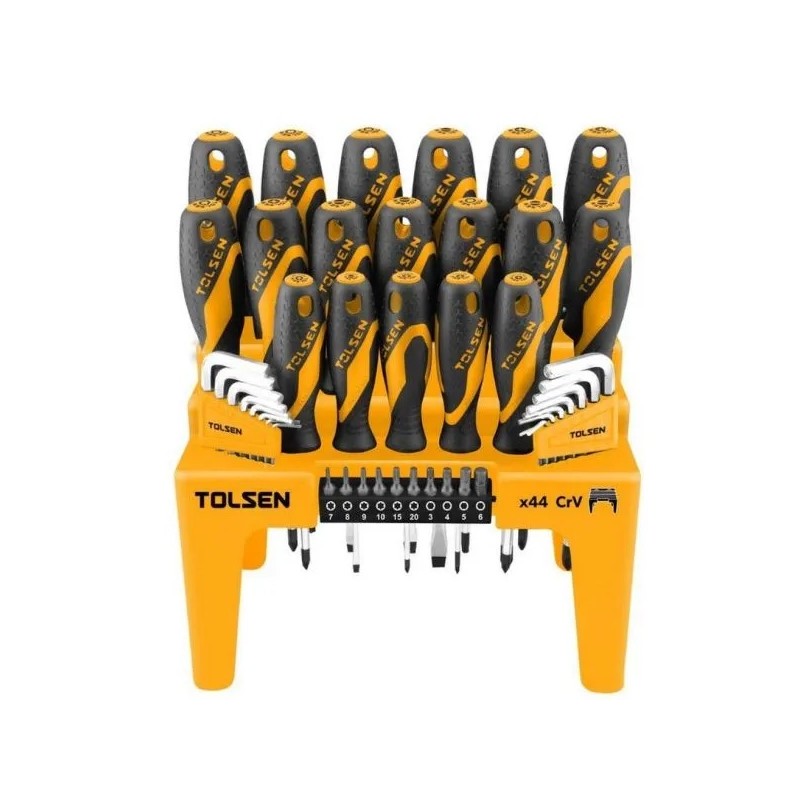 JUEGO DE DESTORNILLADOS 44 PIEZAS