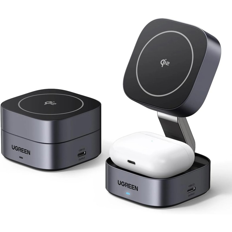 CARGADOR INALAMBRICO MAGNETICO 2EN1