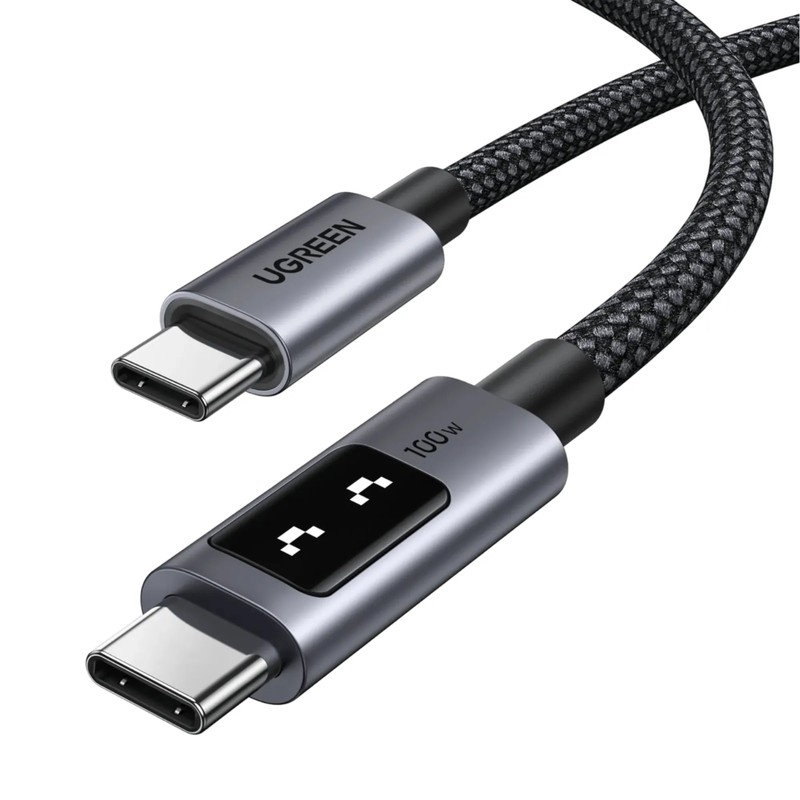 CABLE DE CARGA ROBOT USB-C A USB-C 100W