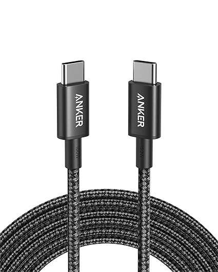 Anker Cable USB C, 100W Cable Nylón con USB C 2.0