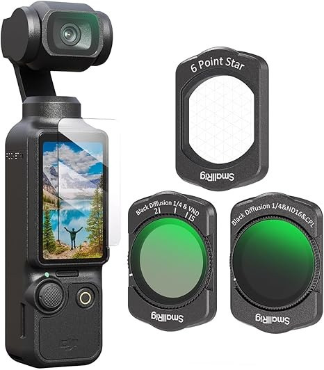 SMALLRIG Filtros magnéticos para DJI Osmo Pocket 3