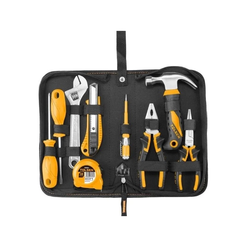 JGO DE 9 HERRAMIENTAS DE MANO