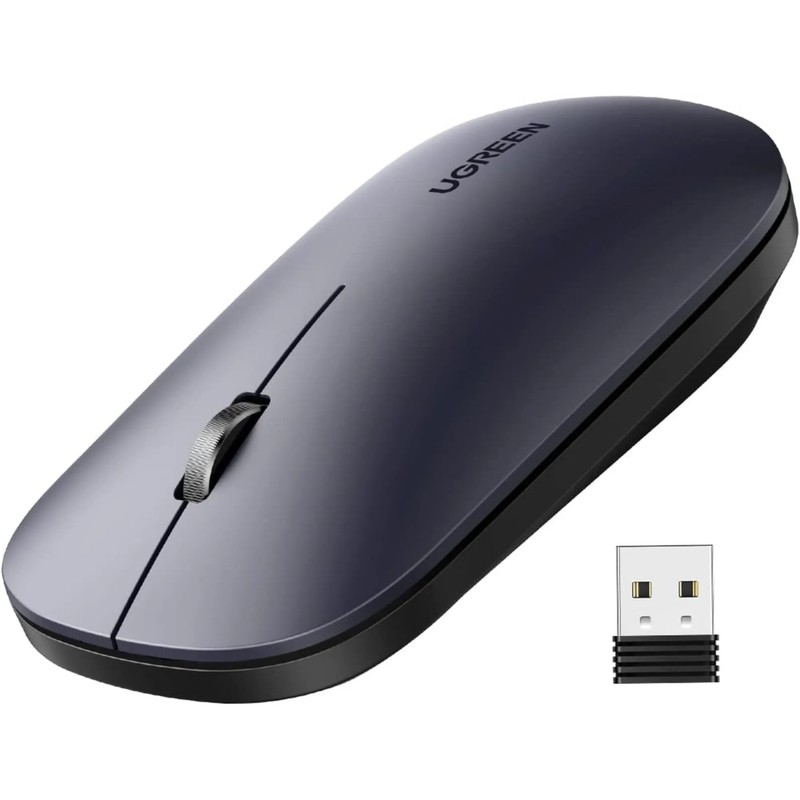 MOUSE INALAMBRICO ULTRA SLIM NEGRO