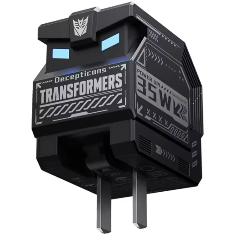 CARGADOR TRANSFORMERS DECEPTICON 35W GaN