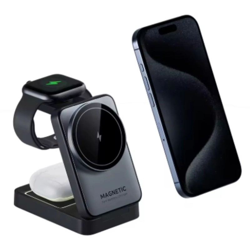 ESTACION DE CARGA 3 EN 1